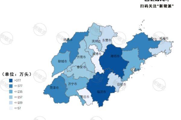 【产区地图】2021年山东省养猪形势数据分析