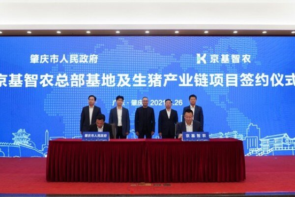 京基智农：徐闻、高州、文昌等项目投产，2022年预计出栏超100万头