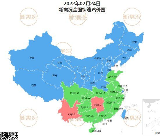 2月24日 广东鸡价稳中有升!