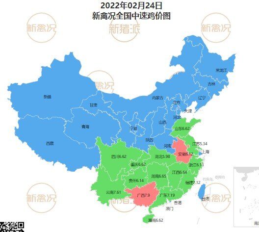 2月24日 广东鸡价稳中有升!