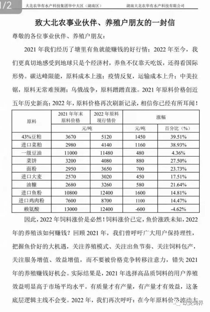 豆粕涨破5400元/吨，玉米3000元/吨！新希望、大北农、傲农、正邦等饲料继续涨价