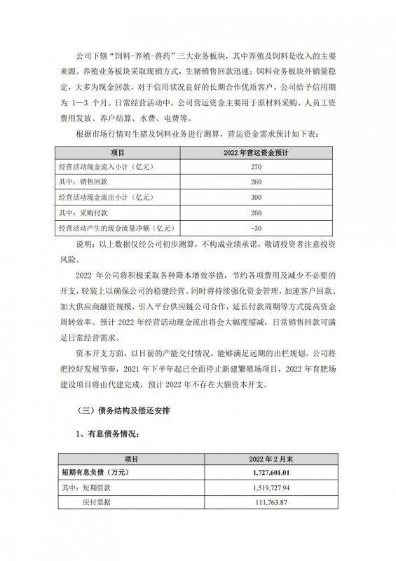 增厚资金储备超30亿！正邦转让20%饲料业务，集中资源重点发展养猪