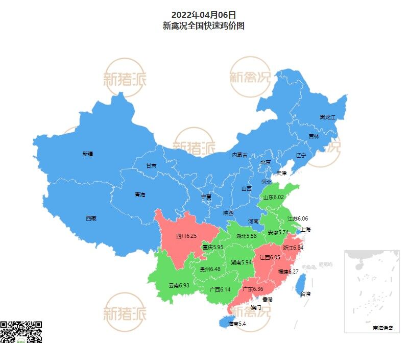 4月6日 料价降，鸡价也降…部分地区鸡价下调，多地鸡价以稳为主【鸡价指数】