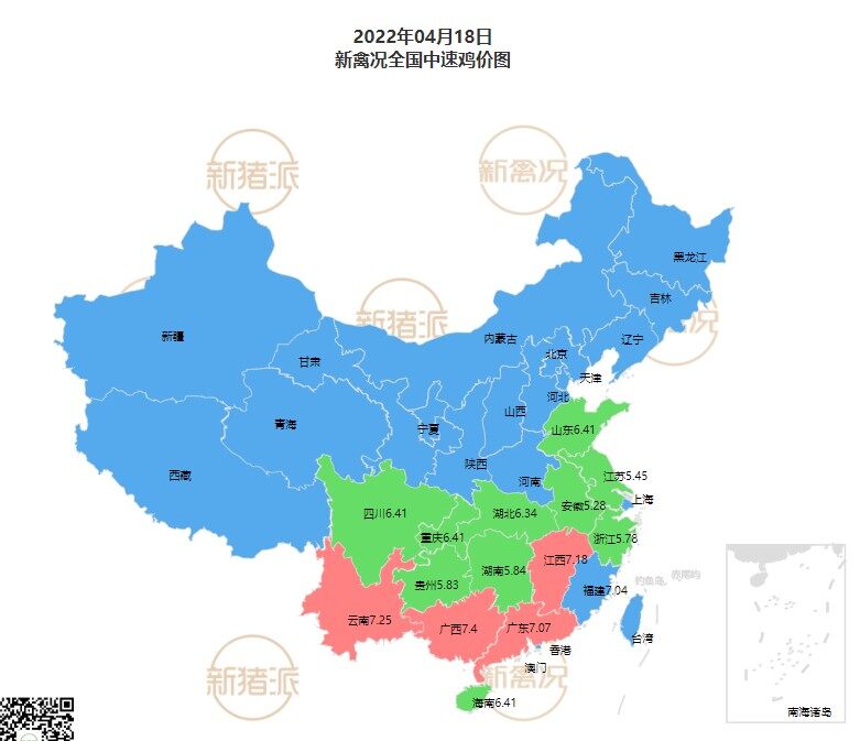 4月18日 行情稳定？多地鸡价以稳为主【鸡价指数】