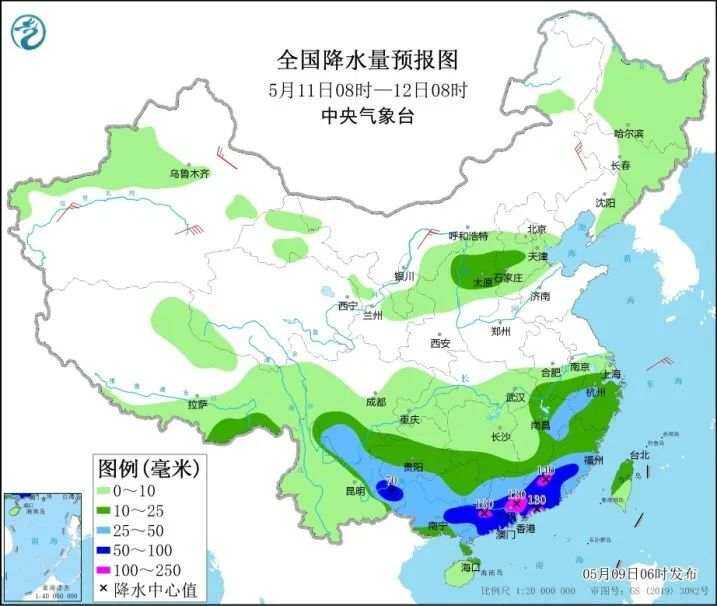 做好防范！10-13日今年入汛以来南方最强降雨来袭