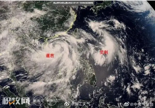 堪比2015年的“彩虹”!?15级“暹芭”正面袭击粤西!4号台风“艾利”已生成……