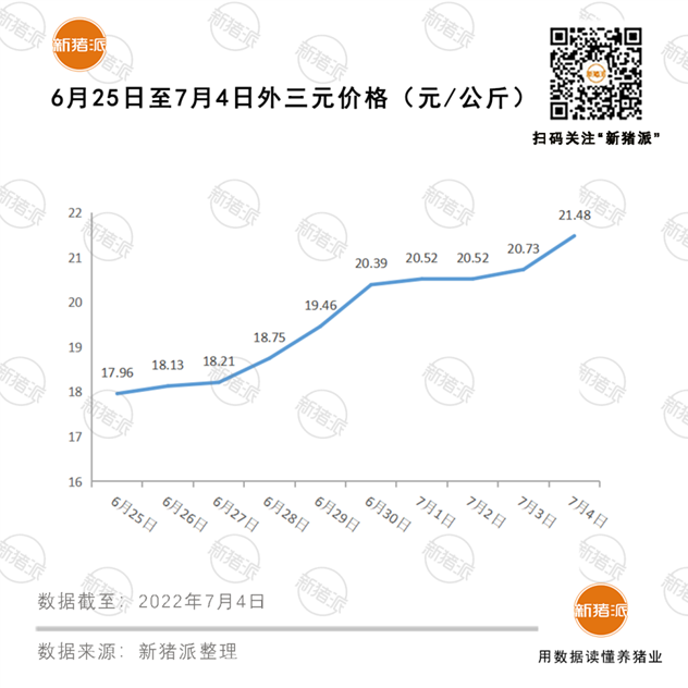 强势上涨！广东、河南、安徽、江苏猪价涨破12，牧原单日涨超2元