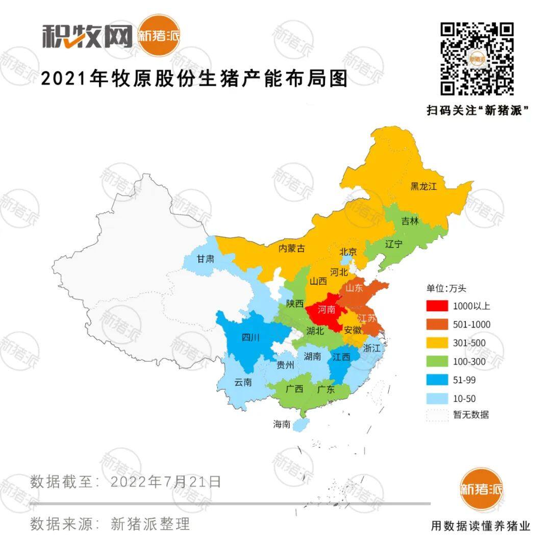 5年翻2倍！2022年TOP20猪企预计出栏1.7亿头，傲农、双胞胎、牧原、禾丰、德康增速惊人