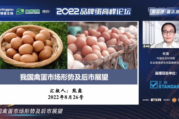 熊露：供应偏紧，9月鸡蛋行情上涨或已成定局