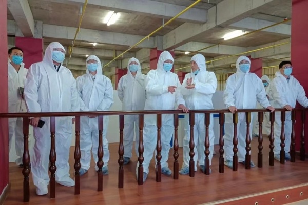 湖北省农业农村厅厅长吴祖云率省市调研组来中新牧业调研