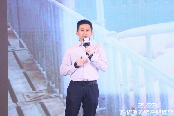 丁增光：育种面临两大挑战，“有种有料”驱动正大康地走向未来|2022新猪派养猪产业峰会