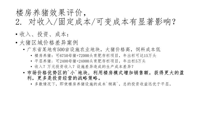 闫之春：地价高、地块小，“上楼”养猪或更具经济合理性|2022新猪派养猪产业峰会