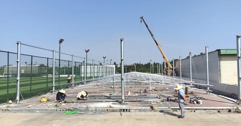 冲！冲！冲！FPF智能养猪体验中心高效建成，跑出新的扬翔速度！