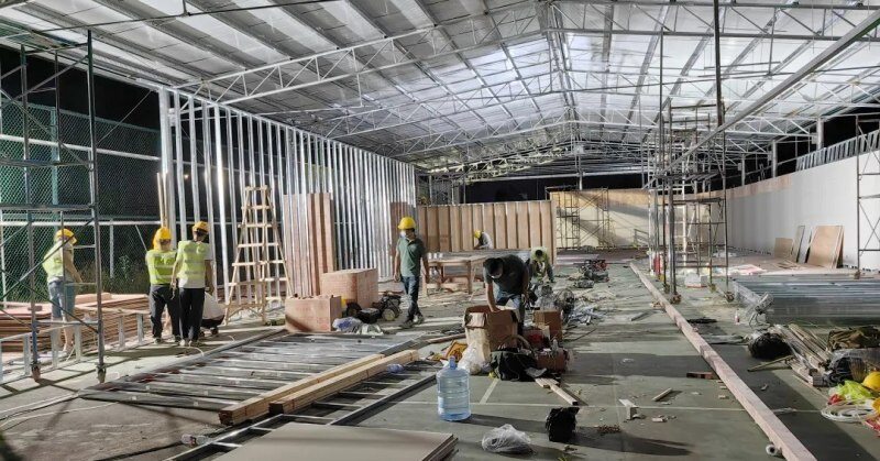 冲！冲！冲！FPF智能养猪体验中心高效建成，跑出新的扬翔速度！