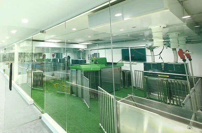 冲！冲！冲！FPF智能养猪体验中心高效建成，跑出新的扬翔速度！