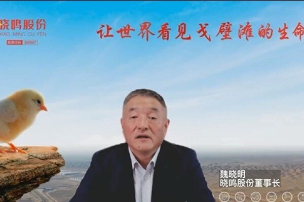 专访晓鸣股份董事长魏晓明：谈中国家禽业可持续发展
