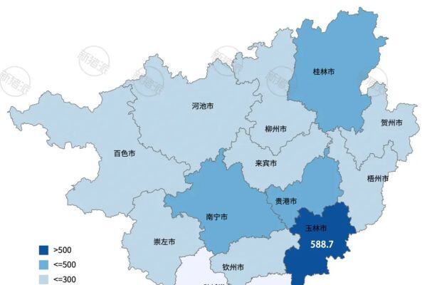 【产区地图】广西2022出栏生猪3347万头，能繁母猪224万