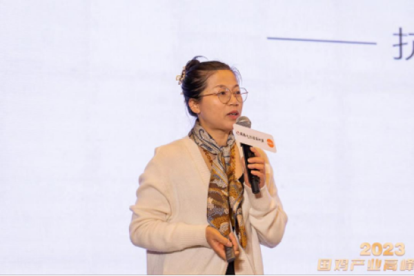 今汉药业周响艳：炎症控制是健康养殖的中心环节【2023国鸡产业高峰论坛】