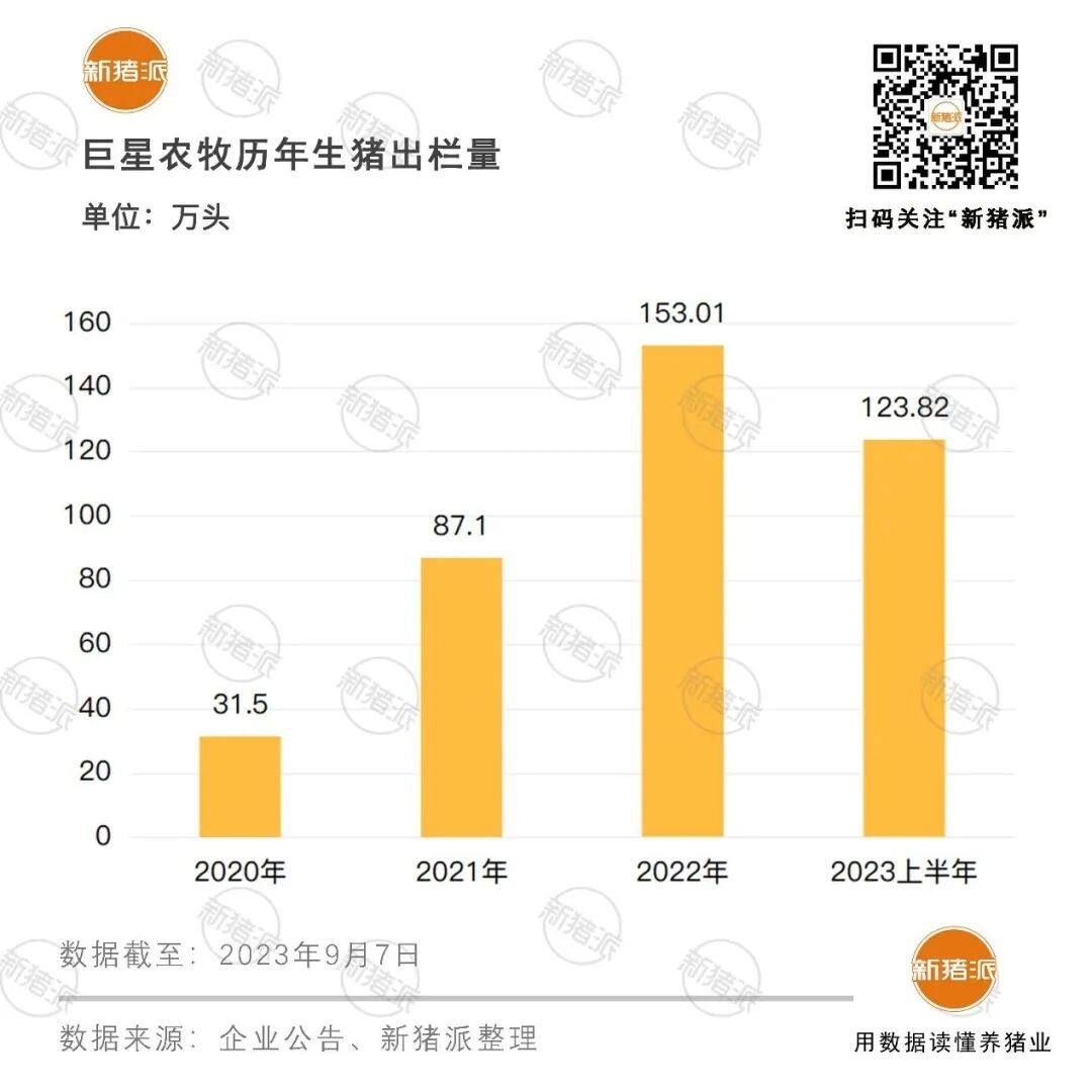 完全成本16.6元/公斤！巨星农牧从皮革厂转型养猪，连续三年盈利，已建成产能260万头