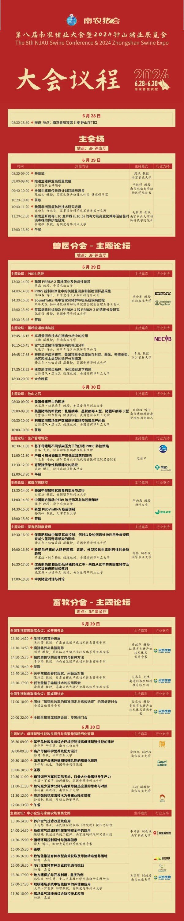 聚焦呼吸道病、蓝耳与腹泻3大猪病，李金龙、钱平、李向东、孙英峰等专家出席兽医分会