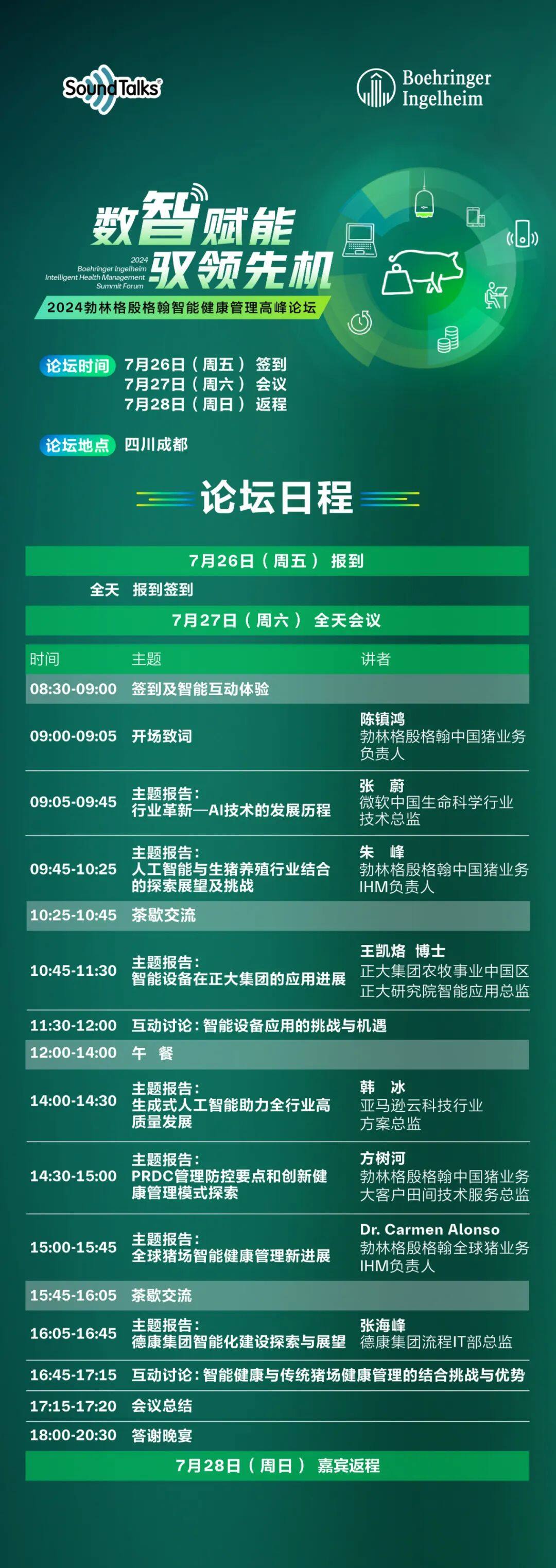 “萝卜”急速扩张动了谁的蛋糕？AI养猪进步OR挑战？微软、亚马逊、德康、正大等齐聚成都，聚焦猪场智能健康