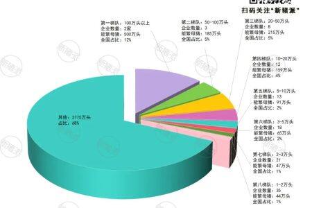 減至112家！2024年萬頭母豬企業排行榜出爐，共計1305萬頭暴增13%，腰部豬企增長迅猛【派尼生物特約·數說豬業】