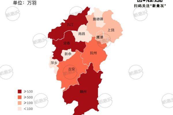 江西在产蛋鸡3555万羽！状元郎引领，Top10企业占30%，中型场扛起60%【乾元浩特约·数说禽事】