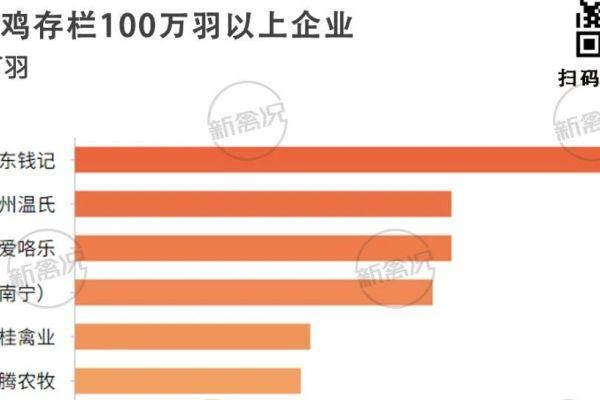 广西蛋鸡企业TOP10：田东钱记第一，梧州温氏、爱咯乐、晶桂、立腾等上榜