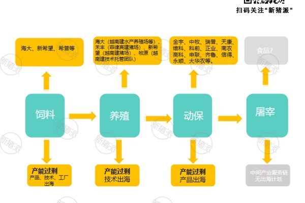 2024年农牧企业出海产业布局概况