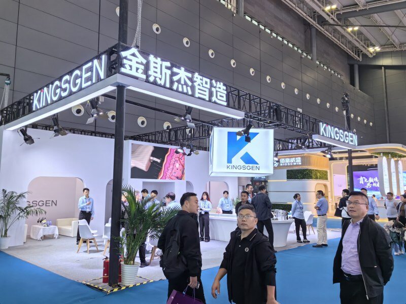 金斯杰“智造”连续无针注射器惊艳李曼大会，观众持“枪”现场体验“音速”液体冲击感