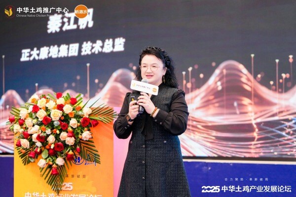秦江帆：中华土鸡种鸡需“精准营养”，量身定制日粮与智能品控是关键|2025中华土鸡产业发展论坛