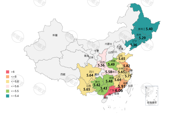 一张图看懂8月25日全国猪价！今日均价为5.6元/斤，市场进入观望阶段，猪价冲高至近期高点？