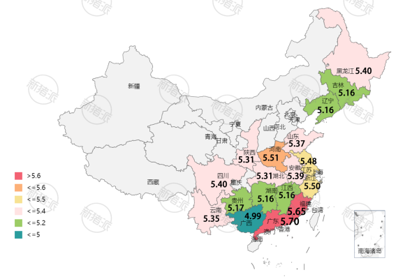 一张图看懂9月22日全国猪价！跌至月内新低，今日全国均价5.34元/斤，较月内高点下降0.21元/斤，有省份跌至5元/斤以下